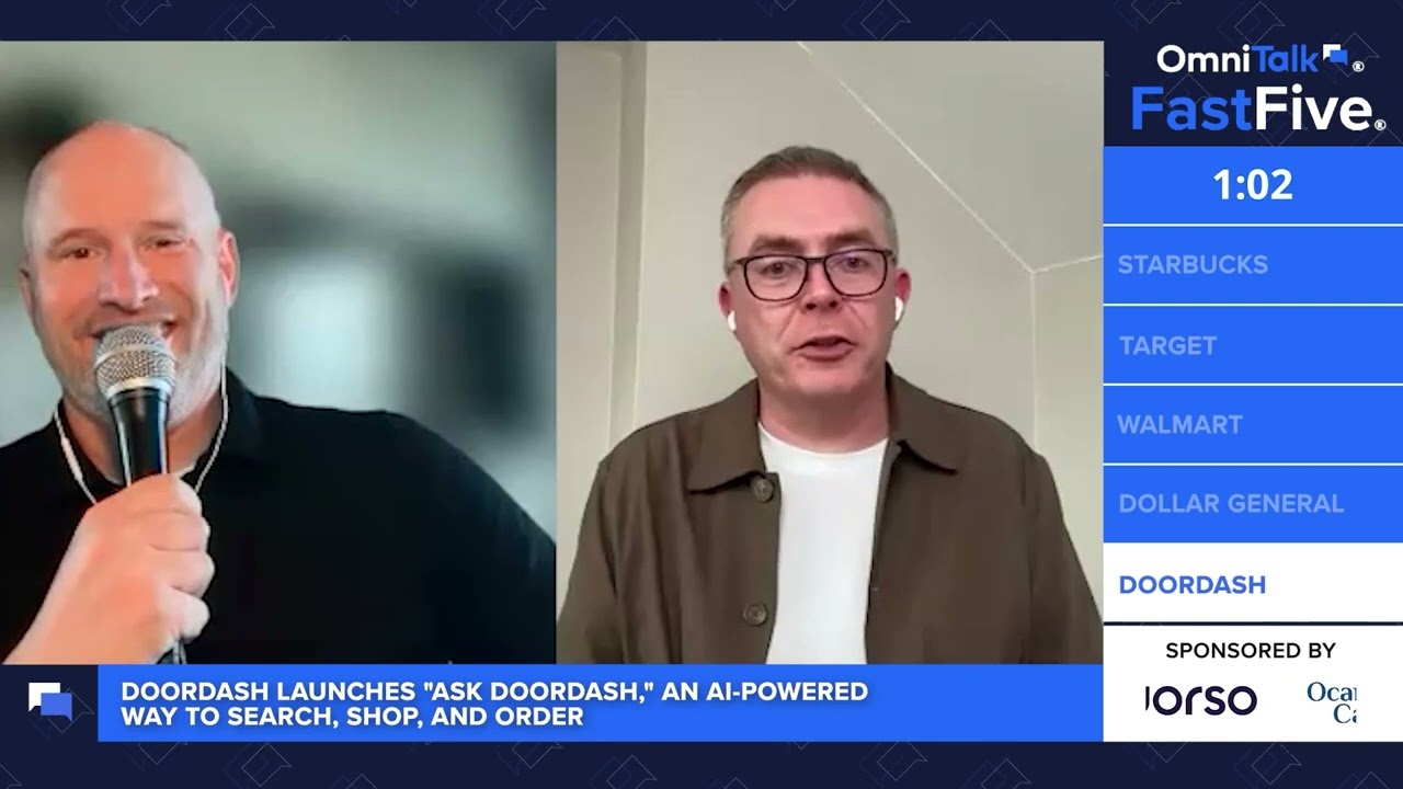 DoorDash's AI Search Could Leave Traditional Retail Search Behind | Fast Five Shorts