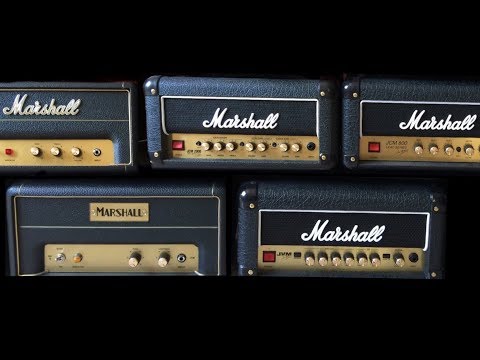 5 Versions of the Marshall 1 Watt Series - 5 Flavors of Bedroom Volume