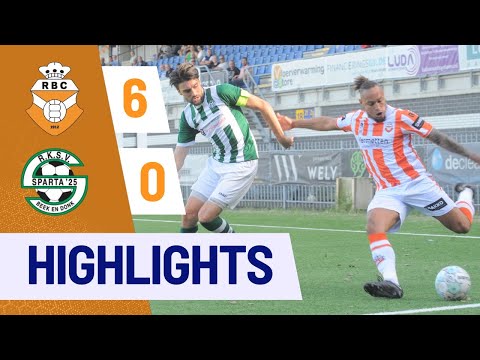 🥳Wat gebeurd hier!? | RBC geeft koploper flink pak slaag! | RBC – Sparta’25 6-0 | Eerste plek | KNVB