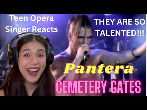 Teen Opera Singer Reacts To Pantera - Cemetery Gates