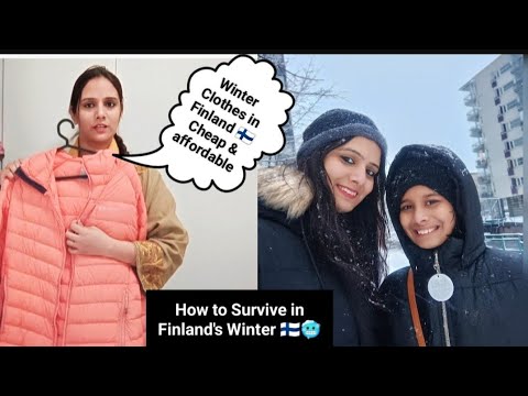 How to survive in finland's winter| Winter Clothes in Finland 🇫🇮 Cheap & Affordable Winter Clothes
