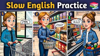 Speak English Every Day 🗣🇱🇷 | 85 Sentences About Supermarket 💪