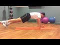 Exercise number 3: Single leg plank to push up