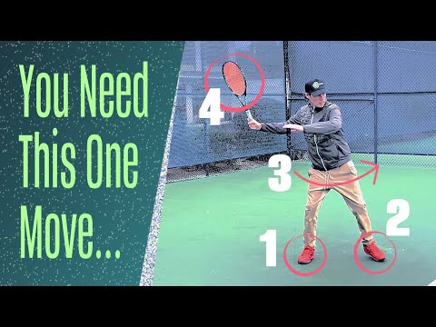 Weight Transfer Exercise For More Power On Your Forehand
