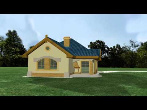 Niezapominajka A - projekt domu pracowni Horyzont