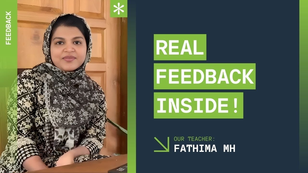 Teacher testimonial video