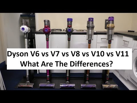 Dyson V6 vs V7 vs V8 vs V10 vs V11 Cordless Vacuum Cleaner