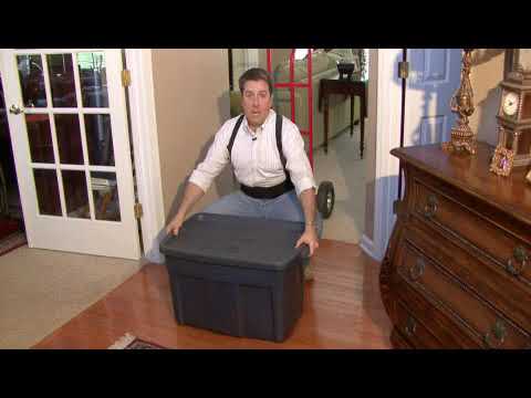 Part of a video titled How to Move Large, Heavy Objects - YouTube