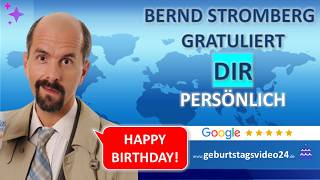 Bernd Stromberg – Beispielvideo zum Geburtstag