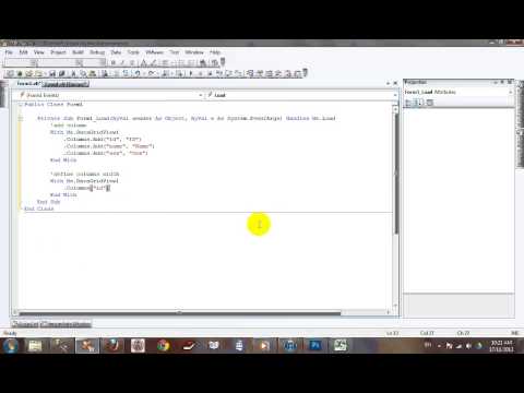 comment remplir datagridview vb.net