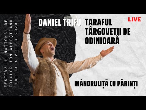 Daniel Trifu si Taraful Targovetii la Festivalul National de Folclor - Mandrulita cu parinti