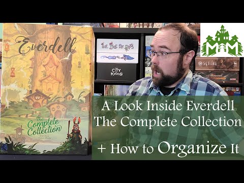 A Look Inside Everdell The Complete Collection with How to Organize It