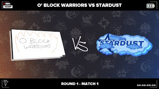O' Block Warriors vs. Stardust | Crossroads Central PLAYOFFS: Seal Survival