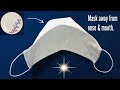 Surely, this MASK will not touch the nose and mouth / breathable mask / DIY very simple Surely, this MASK will not touch the nose and mouth / breathable mask / DIY very simple