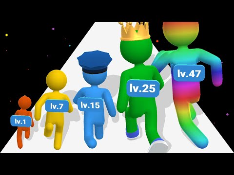 GIANT RUSH 3D - Level Up Man Runner (New Update)