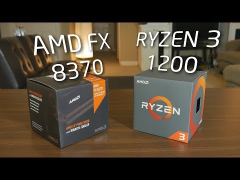 AMD Ryzen 3 1200 vs AMD FX 8370 - Should you upgrade from an FX CPU? | OzTalksHW