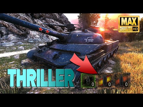 Obj. 907: Thriller on map Mines, World of Tanks