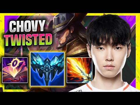 LEARN HOW TO PLAY TWISTED FATE MID LIKE A PRO! - HLE Chovy Plays Twisted Fate Mid vs Sylas!