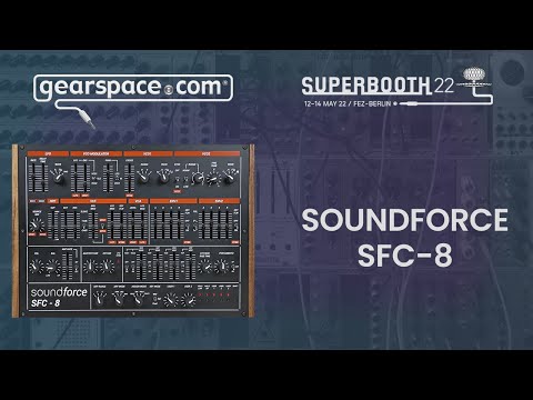 SoundForce SFC-8 Plugin/MIDI Controller - Gearspace @ Superbooth 2022