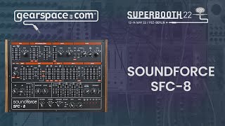 Video thumbnail for SoundForce SFC-8 Plugin/MIDI Controller - Gearspace @ Superbooth 2022 by Gearspace Forum