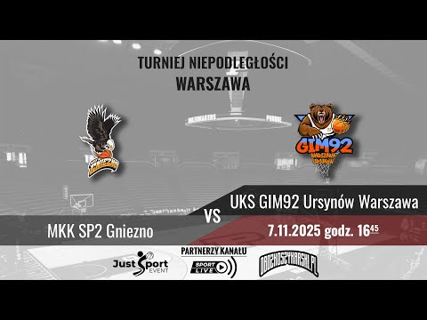 MKK SP2 Gniezno - UKS GIM92 Ursynów Warszawa