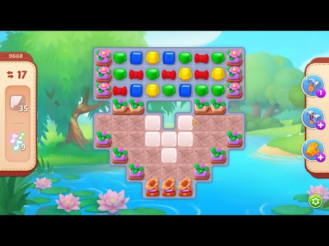 Homescapes Level 9668 No Boosters Gameplay