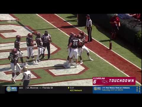 2019 USC vs Charleston Southern - Rico Dowdle, Three Runs for Touchdown