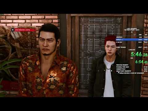 Lost Judgment Kaito Files Any% Speedrun in 47:38 (PB)