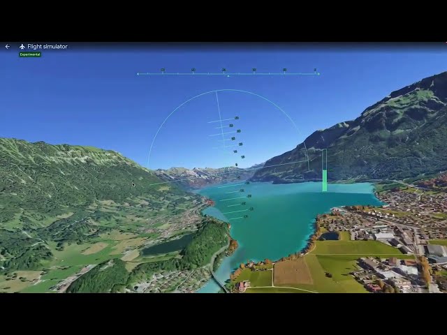 Google Earth Flight Simulator Launches on Web
