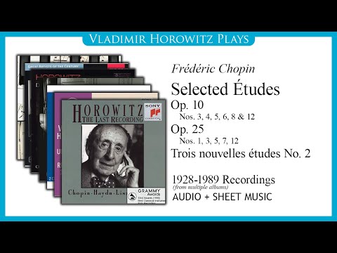 Chopin: Selected Études (Horowitz) [Score]