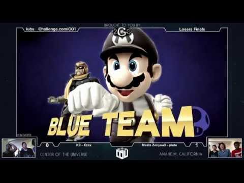 COTU XI - K9/Xzax Vs. Masta Zenyou/pluto SSB4 Losers Finals - Smash Wii U