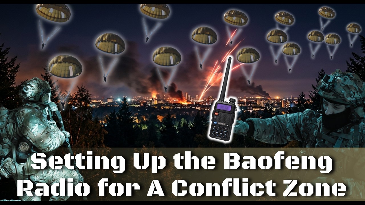 Baofeng Radio Configuration for High-Risk Environments - No 3rd Party Tools