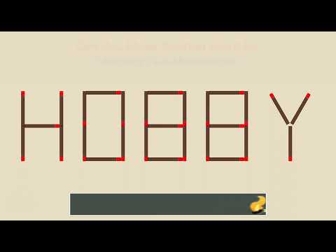 Can you make another word from the existing one? | Matchstick Word Puzzles #50 | Brain Teaser