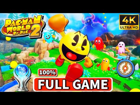 Pac-Man World 2 Re-PAC - Gameplay Walkthrough | FULL GAME 100% Platinum Guide (4K60FPS)