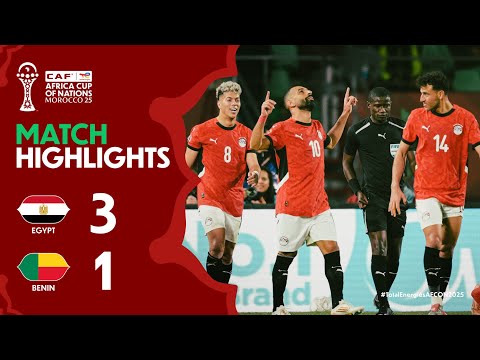 HIGHLIGHTS | Egypt 🆚 Benin | #TotalEnergiesAFCON2025 - Round of 16 | ملخص مباراة مصر وبنين