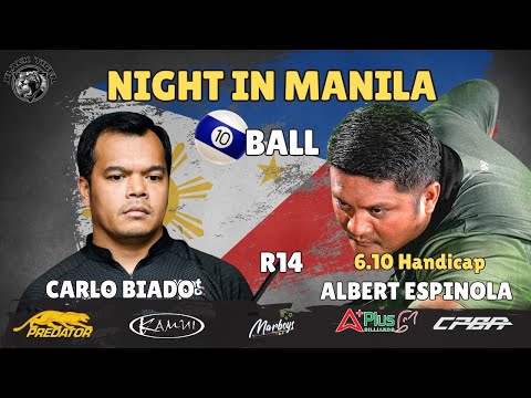 Carlo Biado VS Albert Espinola (6.10) | Night In Manila | Race 14