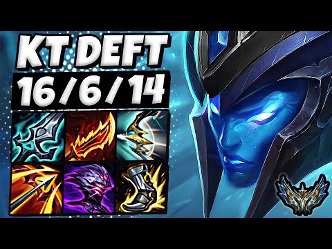 Kalista vs Zeri ADC [ KT Deft ] Patch 14.8 Korea Challenger ✅