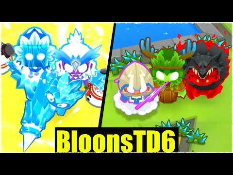 SIND DIE EISAFFEN STÄRKER ALS DIE DRUIDEN? - BloonsTD6 [Deutsch/German]