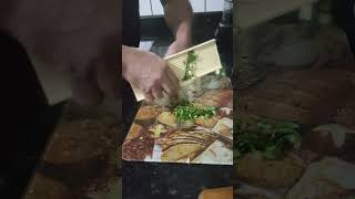 Picando couve fininha + Couve igual de Restaurante!