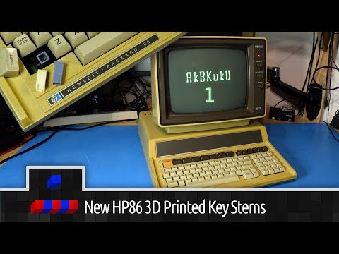 0x0029.1 - HP86 New 3D Printed Key Stems: Disassembly and Design