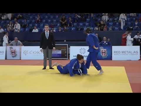 Anastasija Ivanović MLC Kristina Branković KUČ 0:1 +56kg #PrvenstvoSrbijePioniri 2021