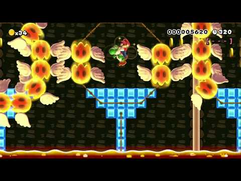 Freezeflame Grotto by αηgiτσ™ - SUPER MARIO MAKER - NO COMMENTARY 1ay