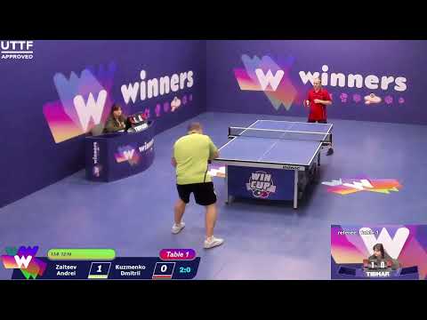 WINners CUP table 1 05.01  Zaitsev Andrei - Kuzmenko Dmitrii  21:30