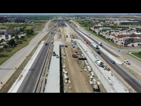 North Tarrant Express 35W Progress Update-June 2022