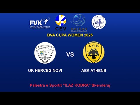 OK HERCEG NOVI VS AEK ATHENS 🎥 𝗟𝗜𝗩𝗘𝗦𝗧𝗥𝗘𝗔𝗠🏐CEV Volleyball Challenge Cup 2025 | Women