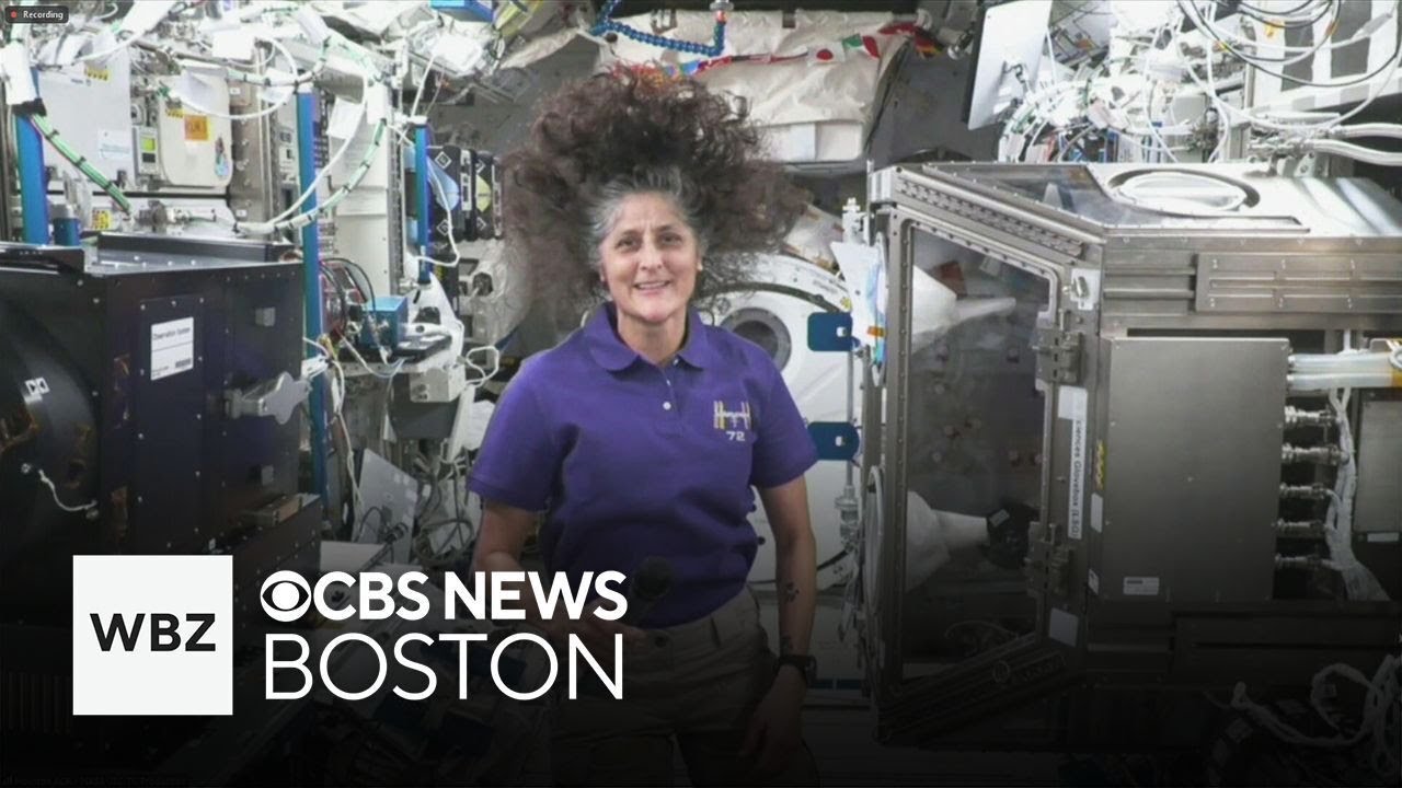 Suni Williams, astronaut from Massachusetts stuck in space, describes what it's like