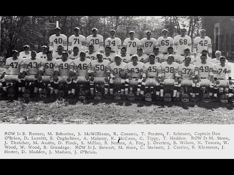 Mountain Lakes 35 Wallington 0 November 1966 Art playing QB