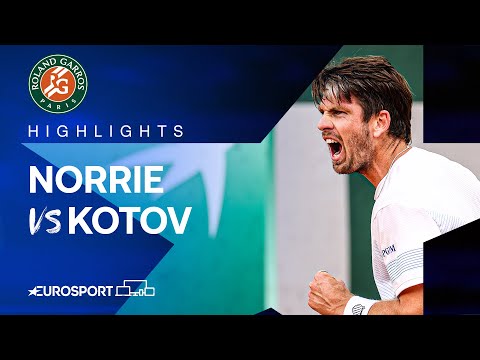 Cameron Norrie vs Pavel Kotov | Round 1 | French Open 2024 Highlights 🇫🇷