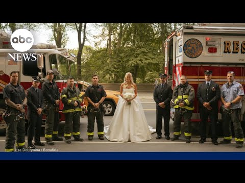 David Muir shares story of FDNY's wedding tribute for bride whose dad died on 9/11