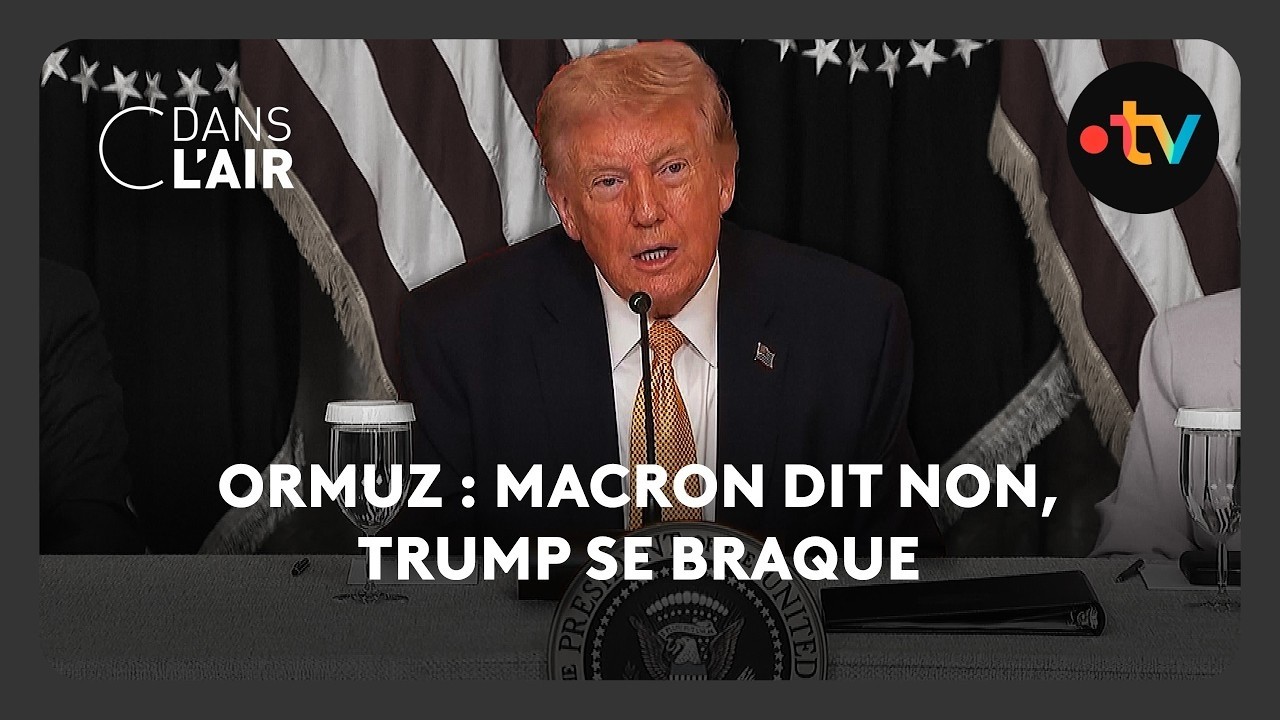 Hormuz: Macron says no, Trump bristles - C dans l'air - 17.03.2026